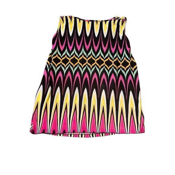 Draped neck sleeveless shell blouse - Picture 4 of 6